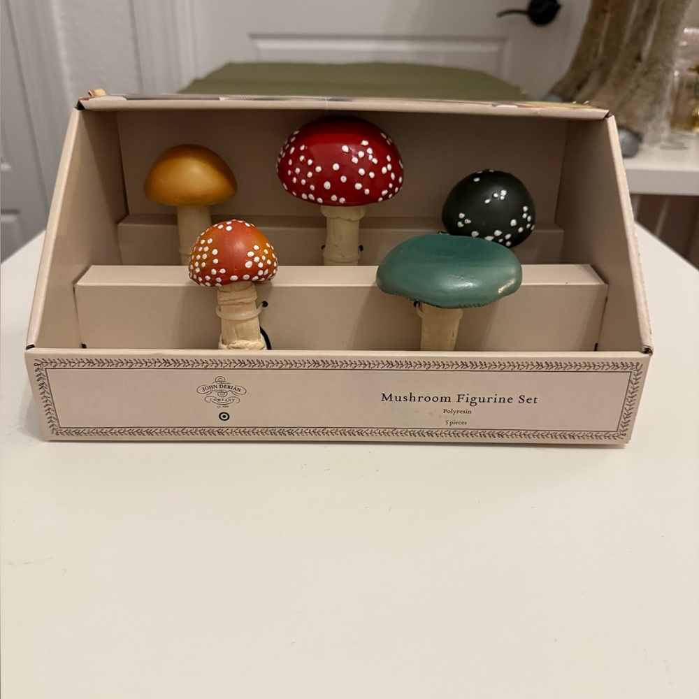 Mushroom Figurine Set Target John Derian Collection